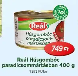 Real Reál Húsgombóc paradicsommártásban ajánlat