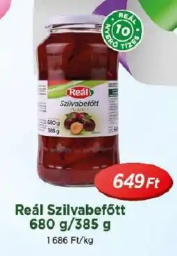 Real Real Szilvabefőtt ajánlat
