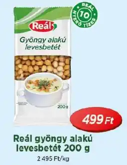 Real Reál gyöngy alakú levesbetét ajánlat