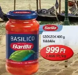 Real Barilla szószok ajánlat