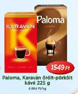 Real Paloma, Karaván őrölt-pörkölt ajánlat