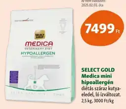Fressnapf Select gold medica mini hipoallergén ajánlat