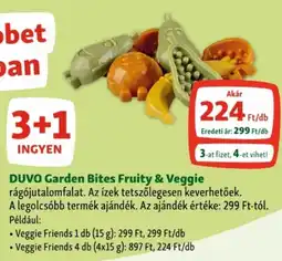 Fressnapf Duvo garden bites fruity & veggie ajánlat