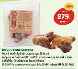 Fressnapf Duvo farmz serrano ajánlat