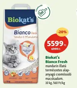 Fressnapf Biokat's bianco fresh ajánlat