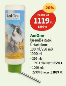 Fressnapf AniOne ajánlat