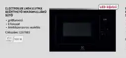 Media Markt Electrolux lm54253tmx beépíthető mikrohullámú sütő ajánlat