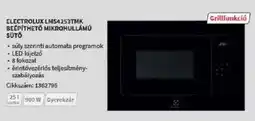 Media Markt Electrolux lms4253tmk beépíthető mikrohullámú sütő ajánlat