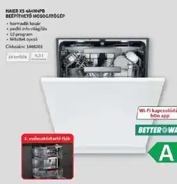 Media Markt Haier xs 4a4m4pb beépíthető mosogatógép ajánlat