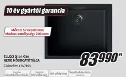 Media Markt Elleci q105 g40 nero mosogatótálca ajánlat
