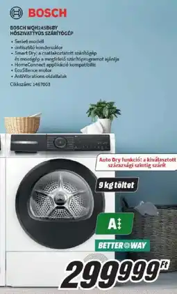 Media Markt Bosch wqh245b6by hőszivattyús szárítógép ajánlat