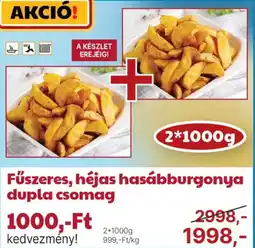 Family Frost Fűszeres, héjas hasábburgonya dupla csomag ajánlat