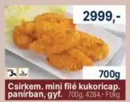 Family Frost Csirkem. mini filé kukoricap. panírban, gyf. ajánlat