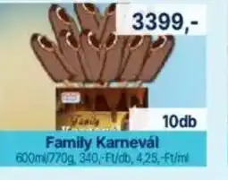 Family Frost Family Karnevál ajánlat