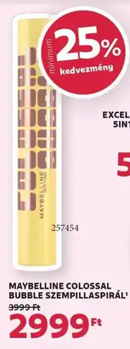 Rossmann Maybelline colossal bubble szempillaspirál ajánlat