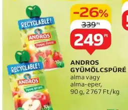 Auchan ANDROS GYÜMÖLCSPÜRÉ ajánlat