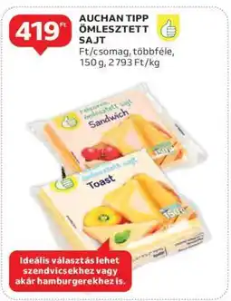 Auchan AUCHAN TIPP Ömlesztett Sajt ajánlat