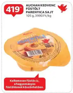 Auchan Auchan Kedvenc Füstölt Parenyica Sajt ajánlat