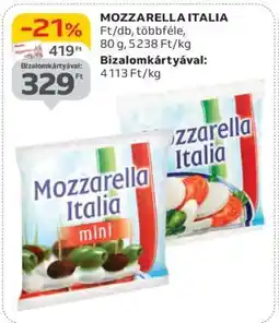 Auchan Mozzarella Italia ajánlat