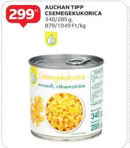 Auchan AUCHAN TIPP CSEMEGEKUKORICA ajánlat
