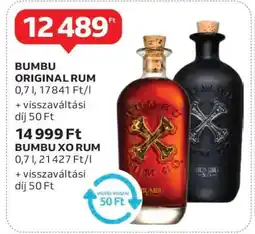 Auchan Bumbu Original rum ajánlat