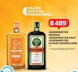 Auchan Jägermeister Orange, Jägermeister vagy Jägermeister Scharf Keserűlikőr ajánlat