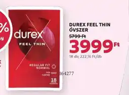 Rossmann Durex feel thin óvszer ajánlat
