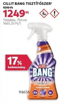 Rossmann Cillit bang tisztítószer ajánlat