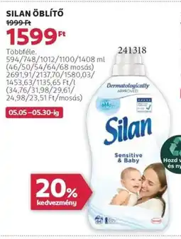 Rossmann Silan öblítő ajánlat