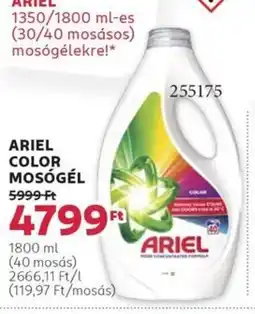 Rossmann Ariel color mosógél ajánlat