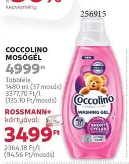 Rossmann Coccolino mosógél ajánlat