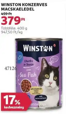 Rossmann Winston konzerves macskaeledel ajánlat