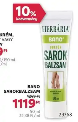 Rossmann Bano sarokbalzsam ajánlat