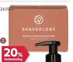 Rossmann Shaveology bőrápoló borotválkozó krém ajánlat