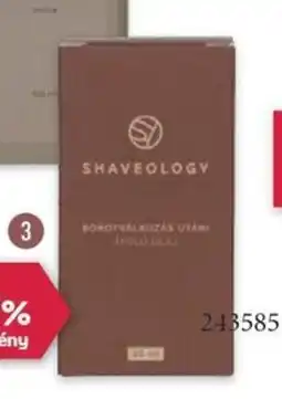 Rossmann Shaveology borotválkozás utáni ápoló olaj ajánlat