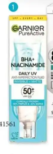 Rossmann Garnier pure active brightening glow f50+ ragyogást adó fluid ajánlat