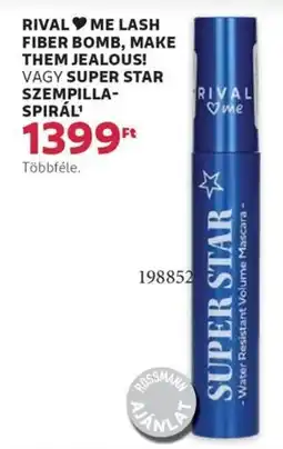Rossmann Rival me lash fiber bomb, make them jealous! stb. ajánlat