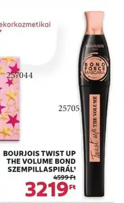 Rossmann Bourjois twist up the volume bond szempillaspirál ajánlat