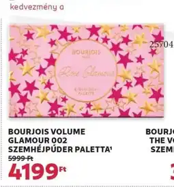 Rossmann Bourjois volume glamour 002 szemhéjpúder paletta ajánlat
