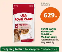 Fressnapf ROYAL CANIN Size Health Nutrition Medium adult ajánlat