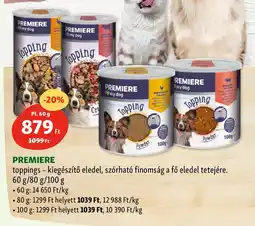 Fressnapf PREMIERE Topping ajánlat