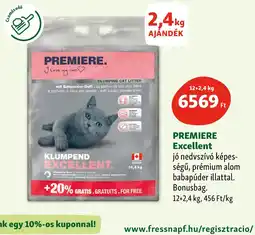 Fressnapf PREMIERE Excellent jó nedvszívó képes- ségű ajánlat
