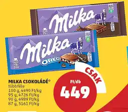 PENNY Milka csokoládé ajánlat