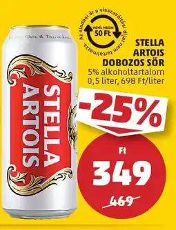 PENNY Stella Artois dobozos sör ajánlat