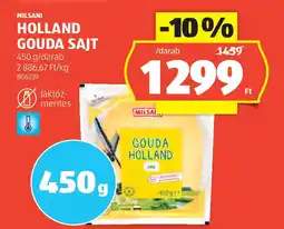 ALDI Milsani Holland gouda sajt ajánlat