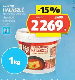 ALDI Snack Time Halászlé ajánlat