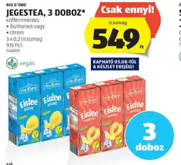 ALDI Rio D'oro jegestea ajánlat