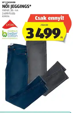 ALDI Up 2 Fashion Női jeggings ajánlat
