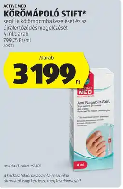 ALDI Active Med Körömápoló Stift ajánlat