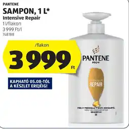 ALDI Pantene sampon ajánlat